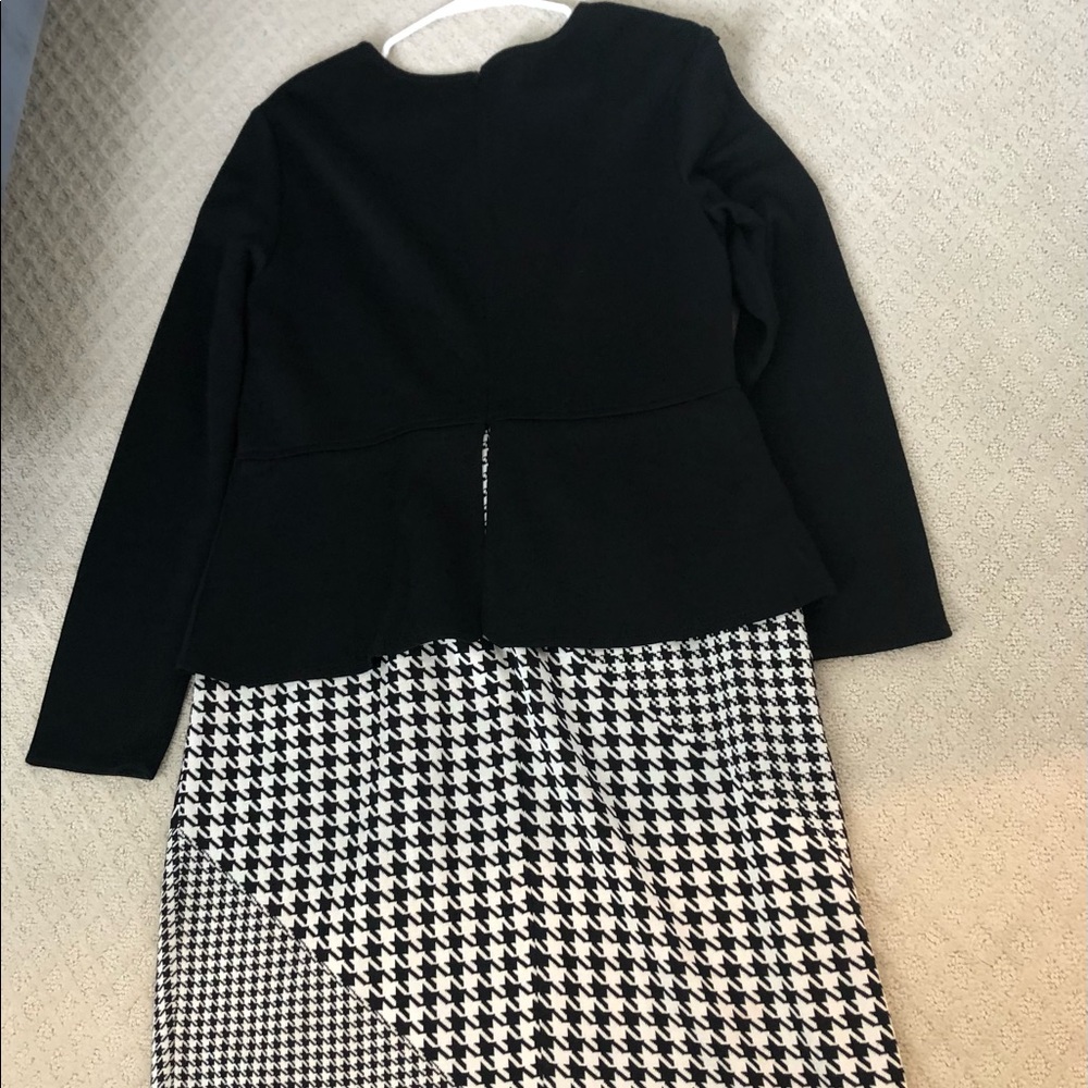 St. John knit peplum dress